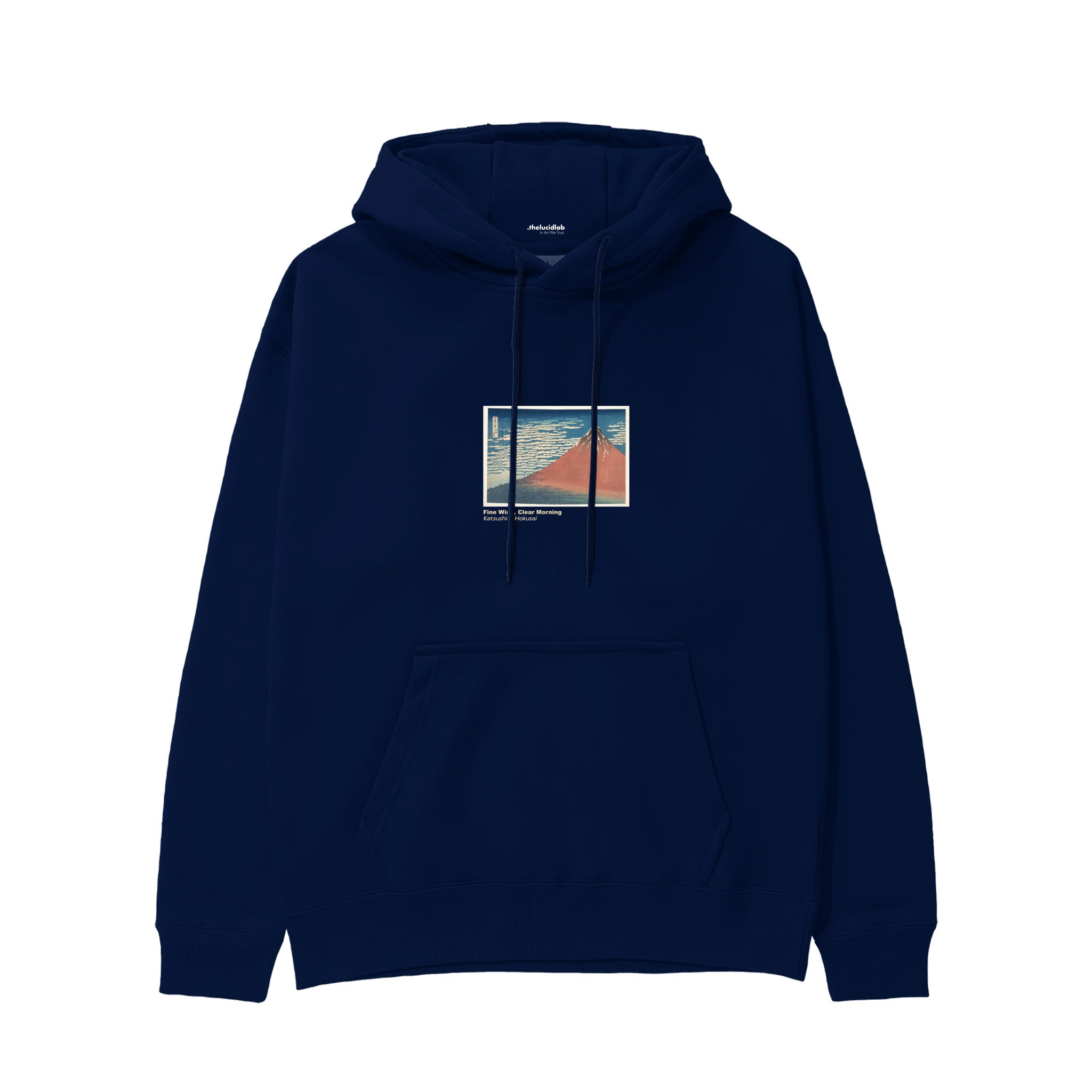 Fine Wind, Clear Morning Hoodie – Lacivert