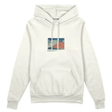 Fine Wind, Clear Morning Oversize Hoodie – Beyaz