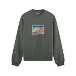 Fine Wind, Clear Morning Oversize Sweatshirt – Antrasit