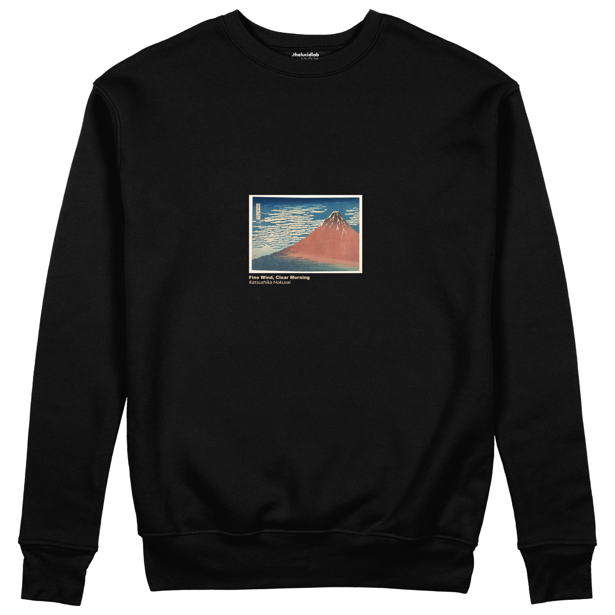 Fine Wind, Clear Morning Sweatshirt – Siyah