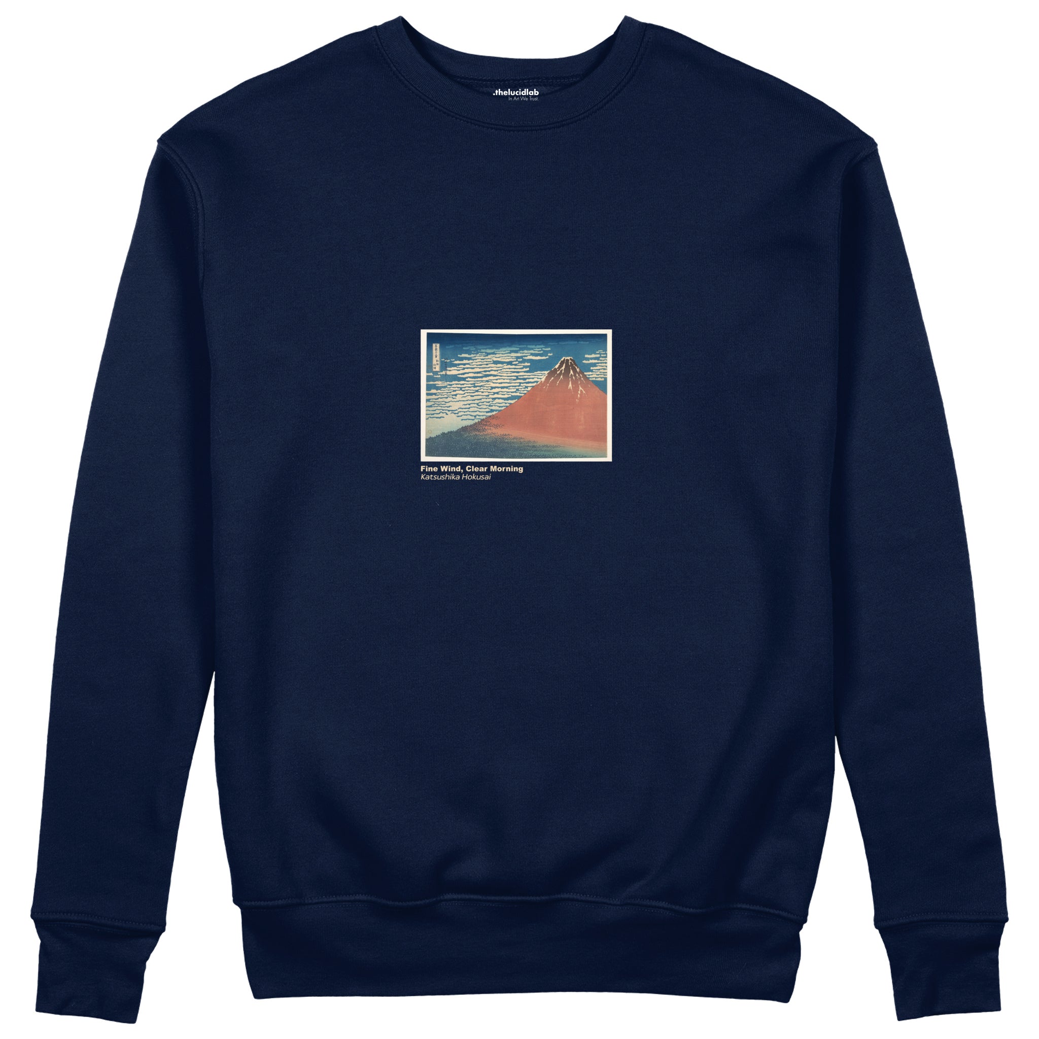Fine Wind, Clear Morning Sweatshirt – Lacivert