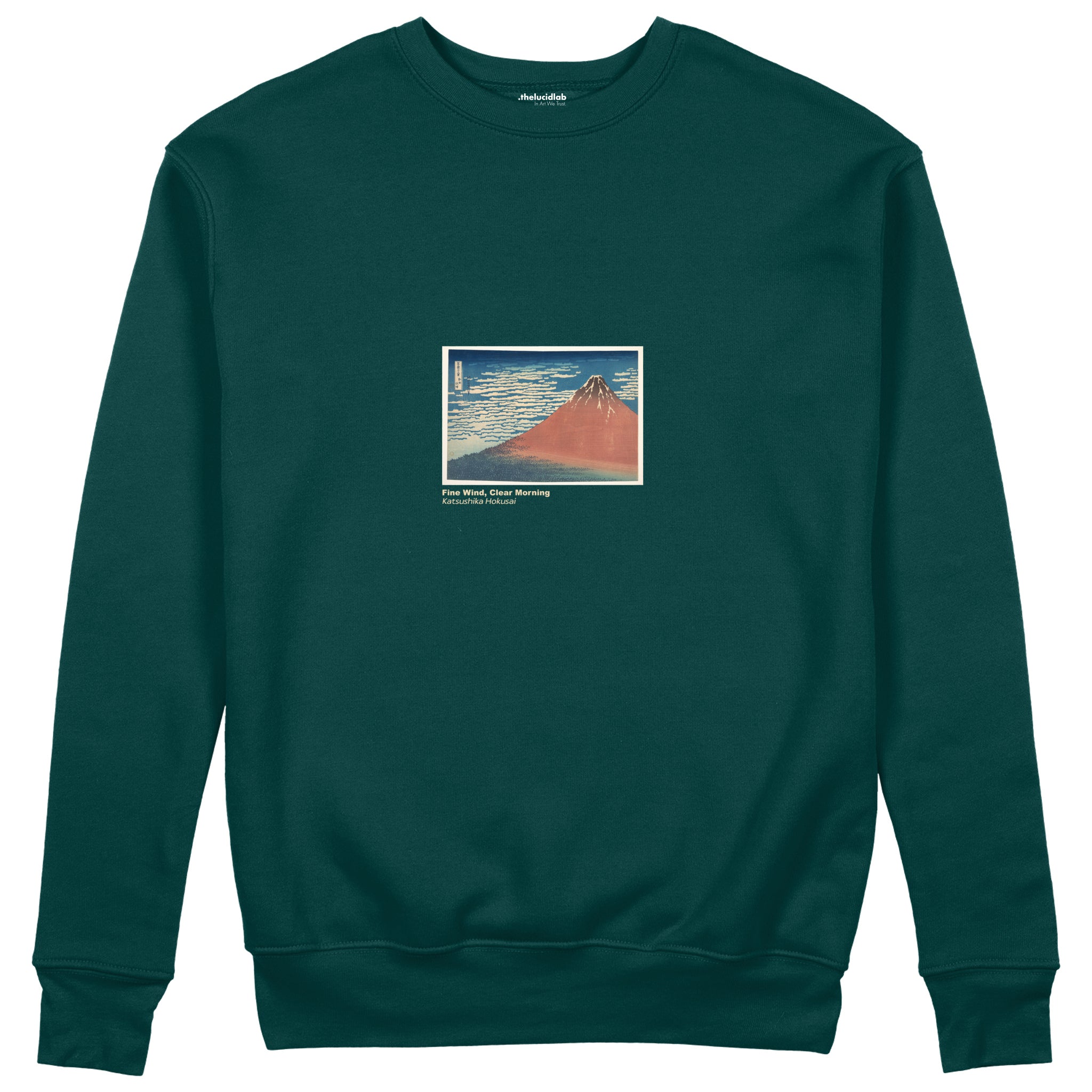 Fine Wind, Clear Morning Sweatshirt – Koyu Yeşil