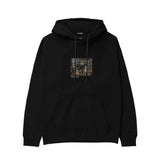 Interior of a Collector's Gallery of Paintings and Objets d'Art Hoodie – Siyah