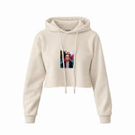 Frida Crop Hoodie – Krem