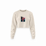 Frida Crop Sweatshirt – Krem