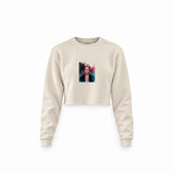 Frida Crop Sweatshirt – Krem