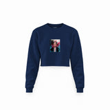 Frida Crop Sweatshirt – Lacivert