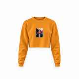 Frida Crop Sweatshirt – Turuncu