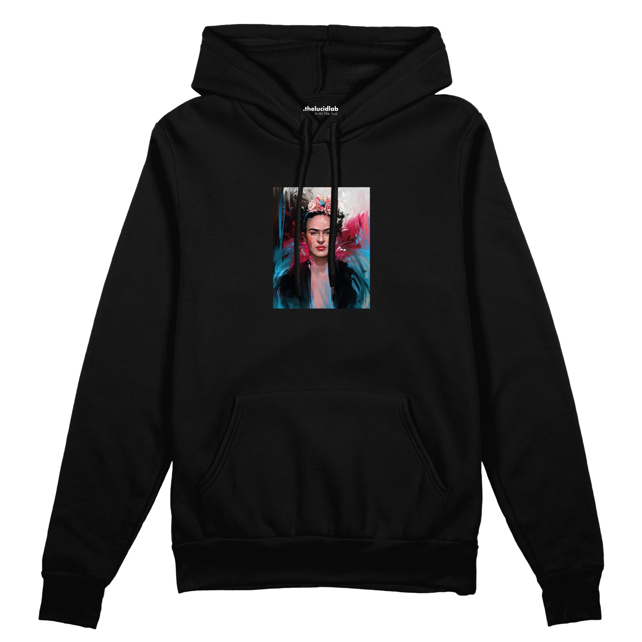 Frida Oversize Hoodie – Siyah