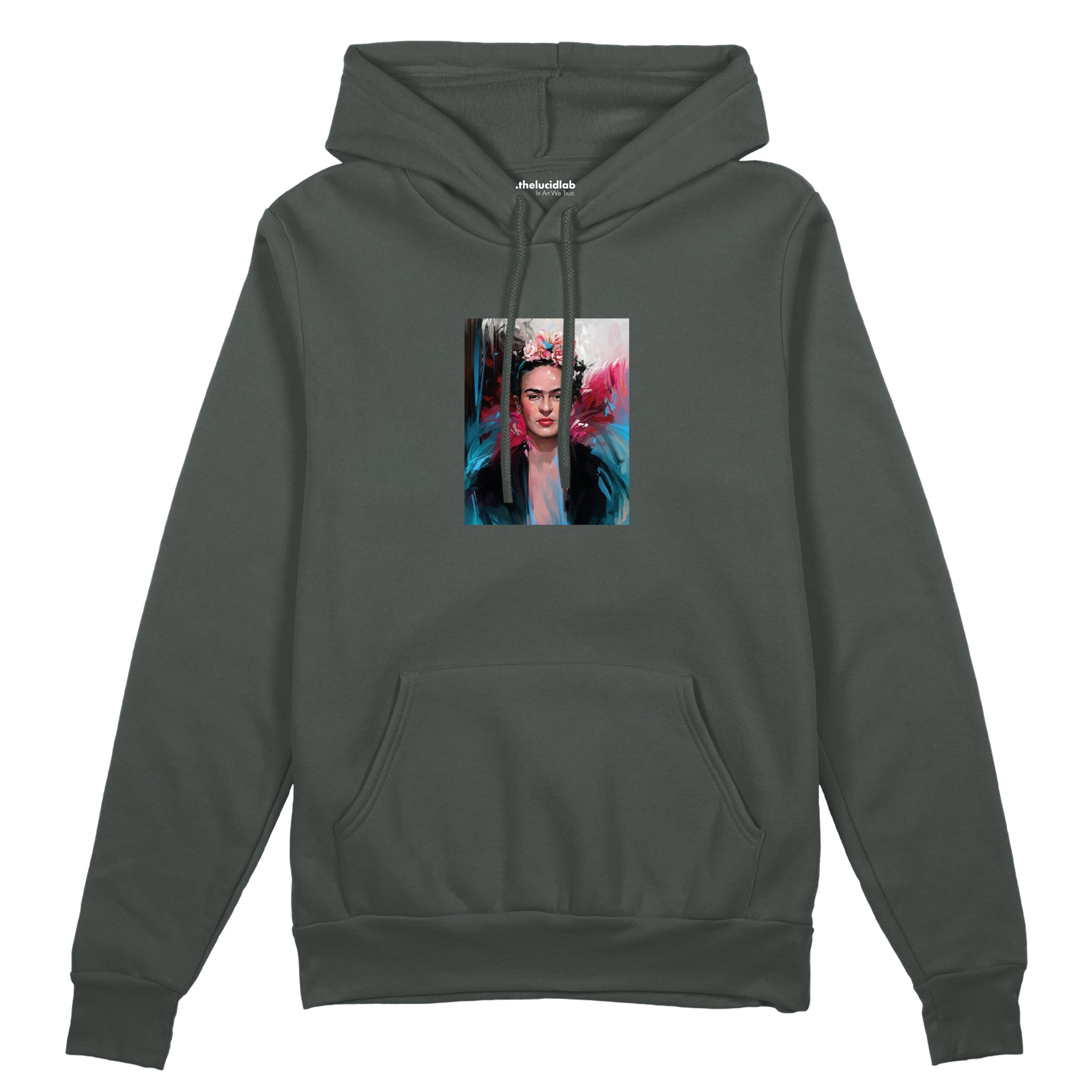 Frida Oversize Hoodie – Antrasit