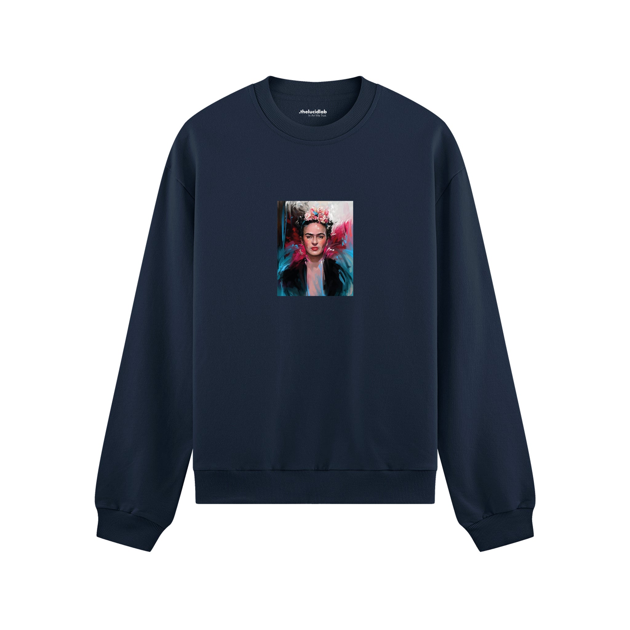 Frida Oversize Sweatshirt – Lacivert