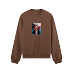 Frida Oversize Sweatshirt – Kahverengi