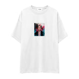 Frida Oversize Tişört – Beyaz