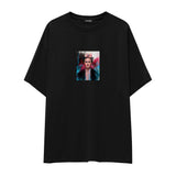 Frida Oversize Tişört – Siyah