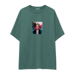 Frida Oversize Tişört – Yeşil
