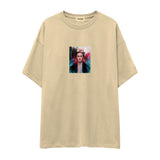 Frida Oversize Tişört – Krem