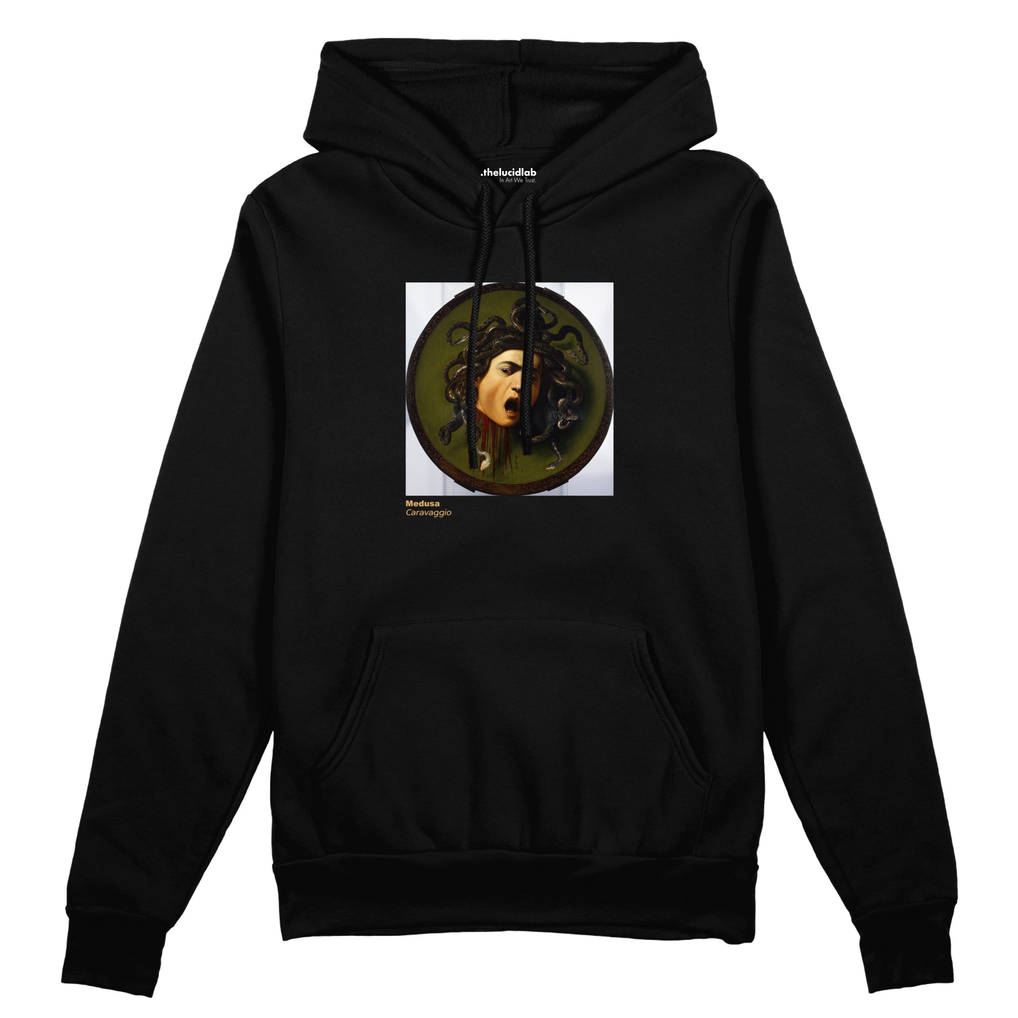 Medusa Oversize Hoodie – Siyah
