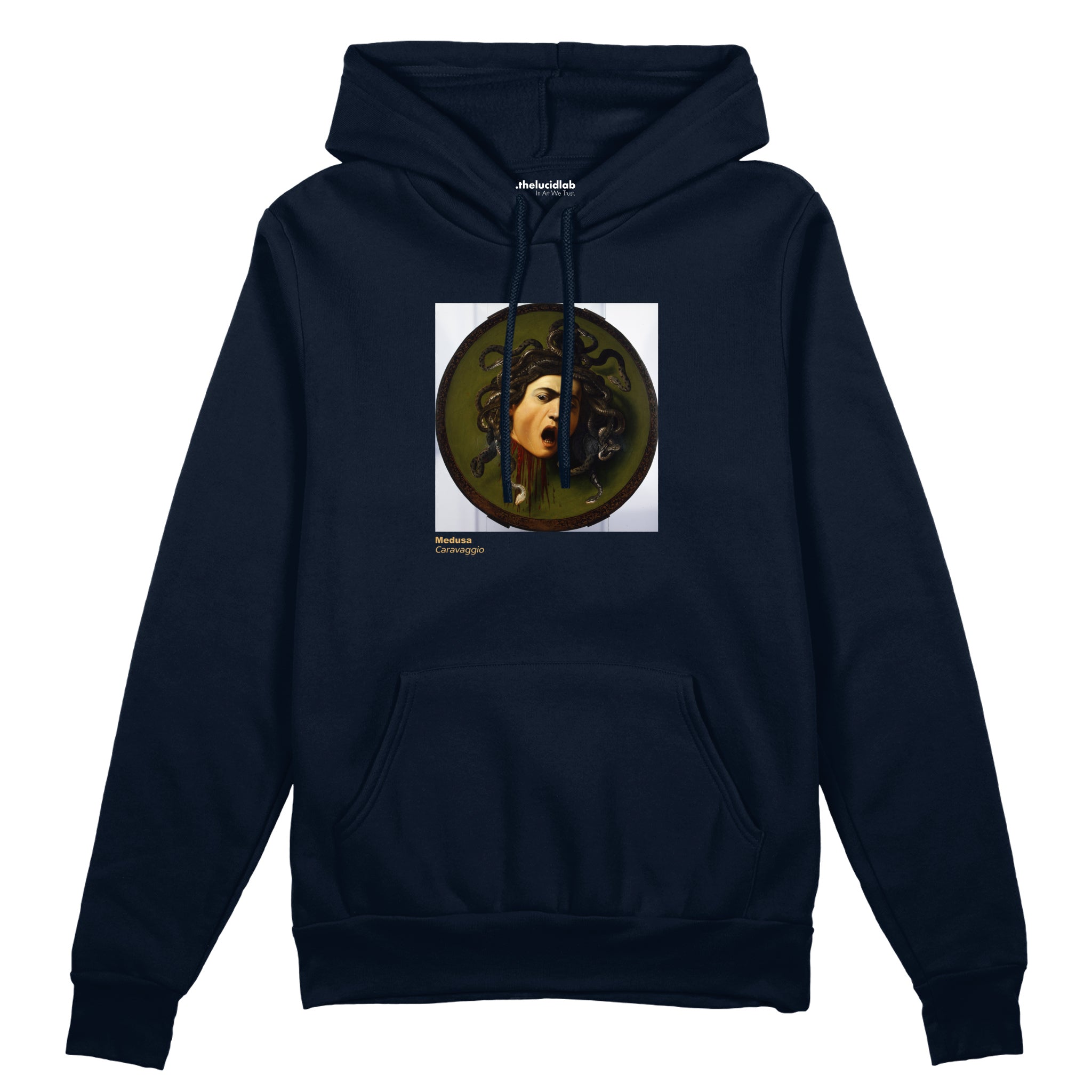 Medusa Oversize Hoodie – Lacivert