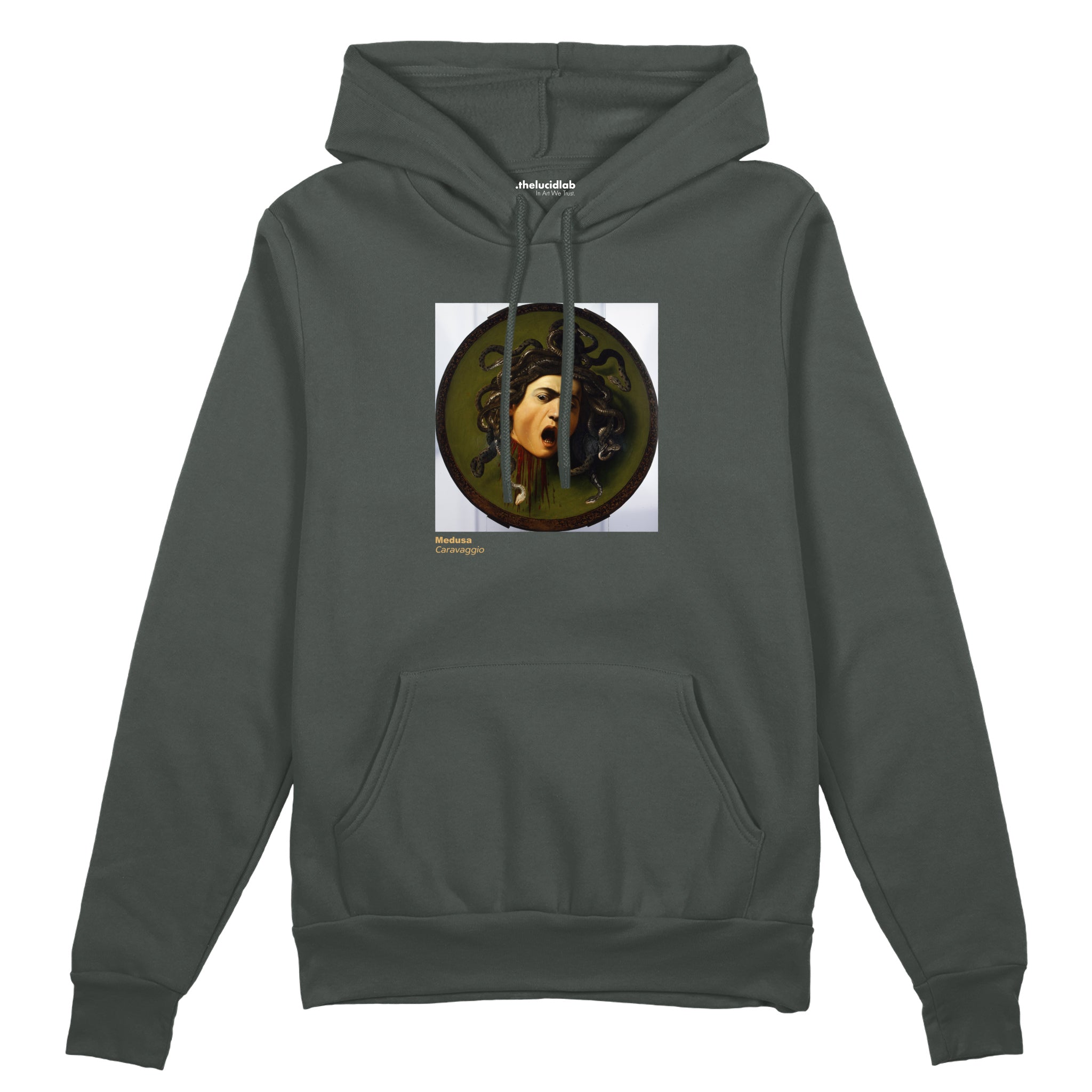 Medusa Oversize Hoodie – Antrasit