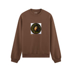 Medusa Oversize Sweatshirt – Kahverengi