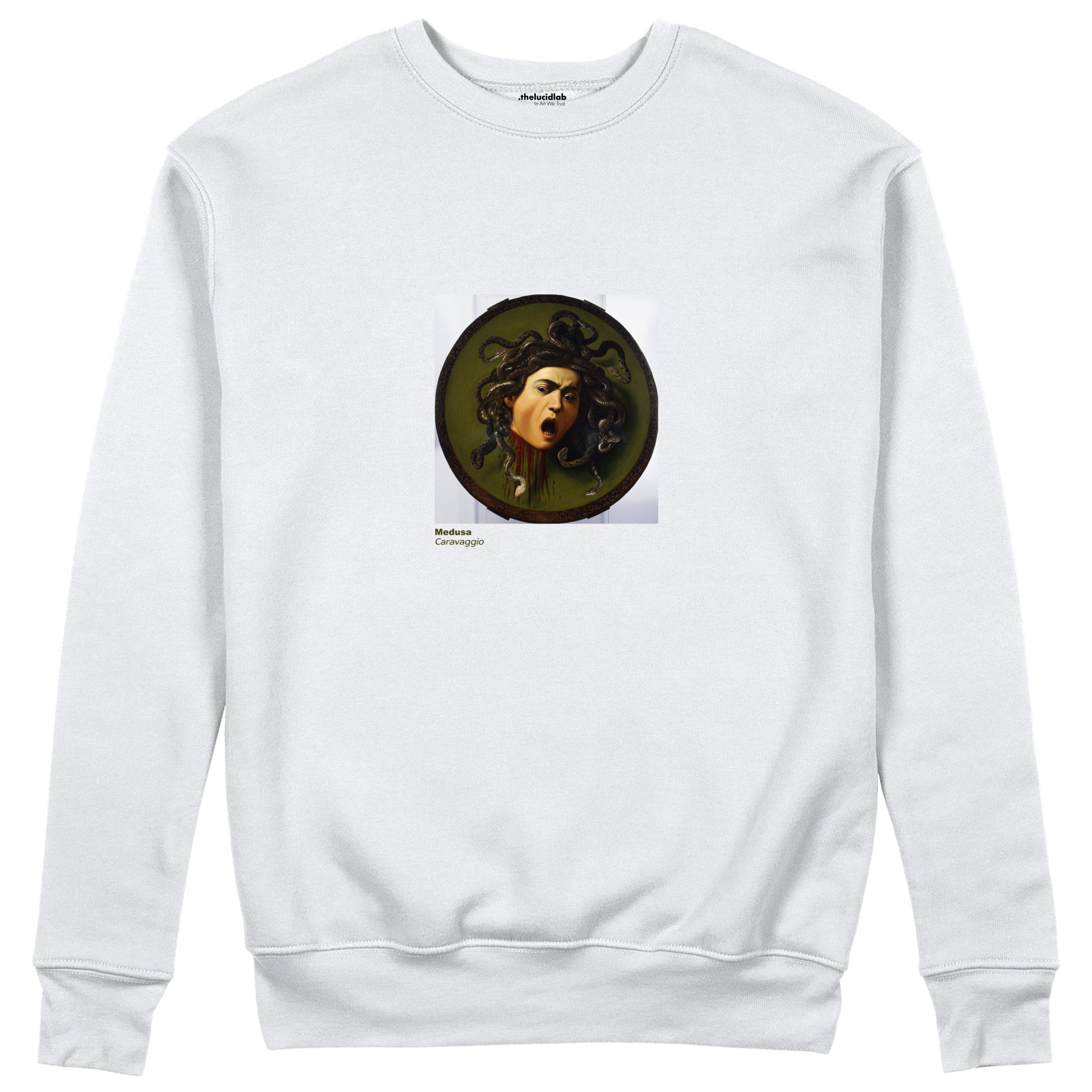 Medusa Sweatshirt – Beyaz