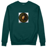 Medusa Sweatshirt – Koyu Yeşil