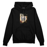 Chalk Cliffs on Rügen Oversize Hoodie – Siyah