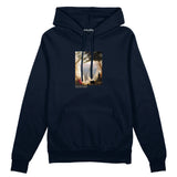 Chalk Cliffs on Rügen Oversize Hoodie – Lacivert