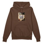Chalk Cliffs on Rügen Oversize Hoodie – Kahverengi