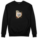 Chalk Cliffs on Rügen Sweatshirt – Siyah