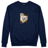 Chalk Cliffs on Rügen Sweatshirt – Lacivert