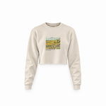 Field with Ploughman and Mill Crop Sweatshirt – Krem