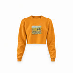 Field with Ploughman and Mill Crop Sweatshirt – Turuncu