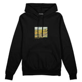 Field with Ploughman and Mill Oversize Hoodie – Siyah