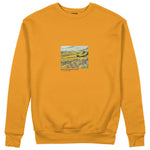 Field with Ploughman and Mill Sweatshirt – Turuncu