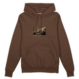 Declaration of Independence Oversize Hoodie – Kahverengi