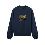 Declaration of Independence Oversize Sweatshirt – Lacivert