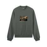 Declaration of Independence Oversize Sweatshirt – Antrasit
