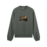 Declaration of Independence Oversize Sweatshirt – Antrasit