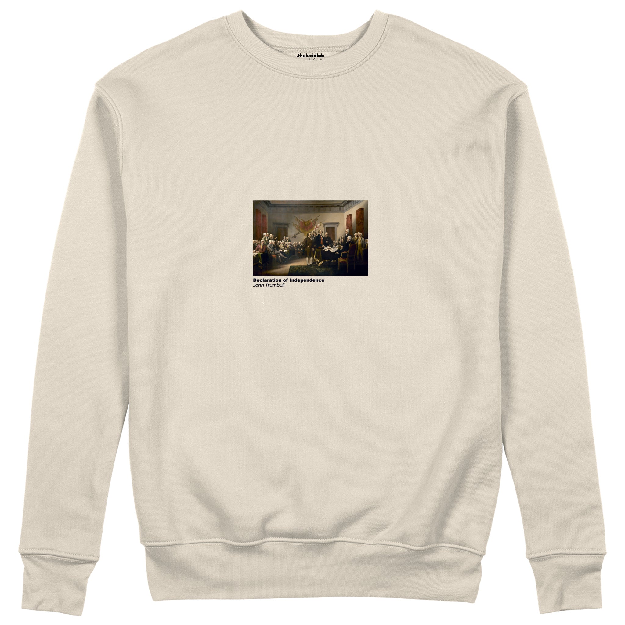 Declaration of Independence Sweatshirt – Bej