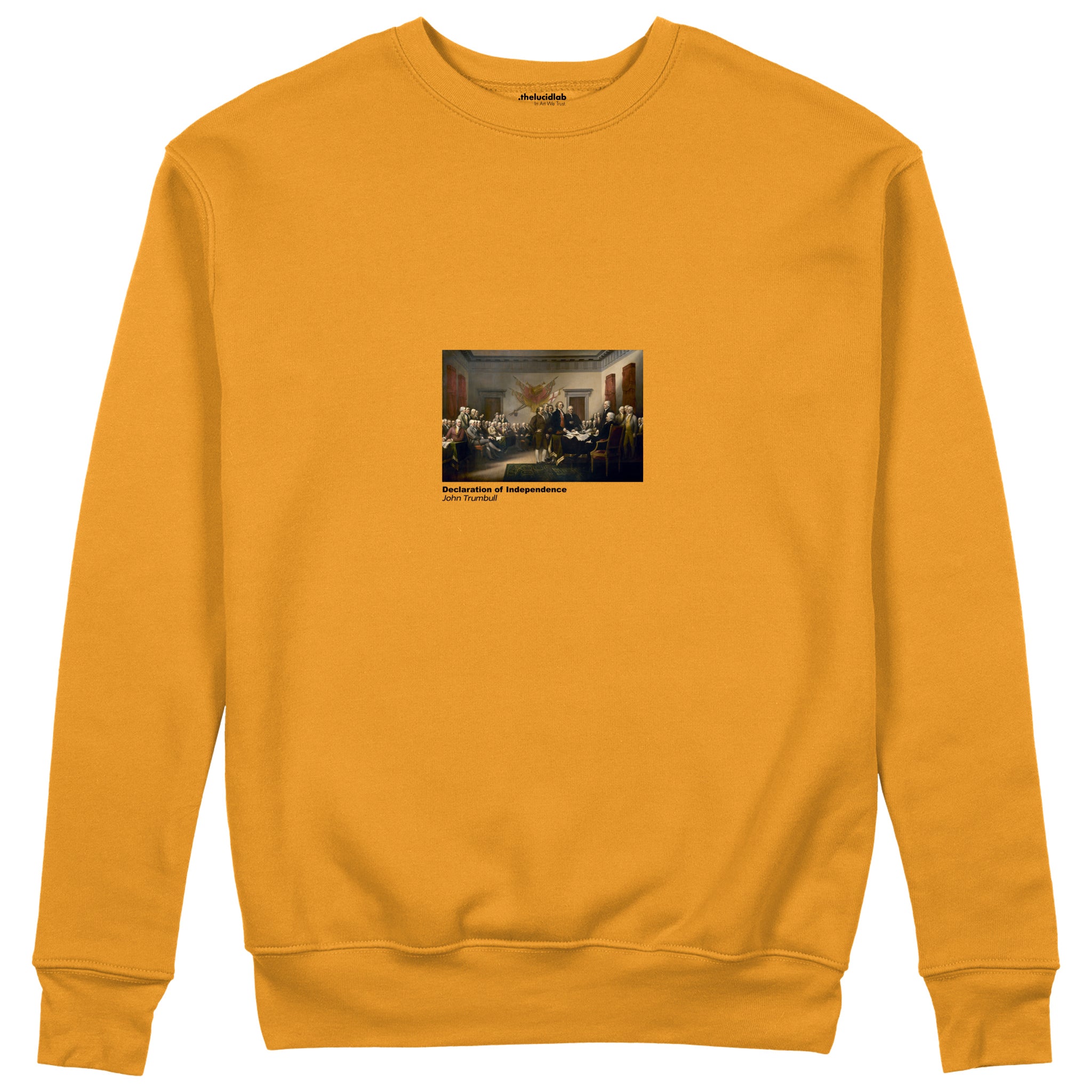 Declaration of Independence Sweatshirt – Turuncu
