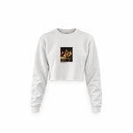 Judith Slaying Holofernes Crop Sweatshirt – Beyaz
