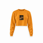 Judith Slaying Holofernes Crop Sweatshirt – Turuncu