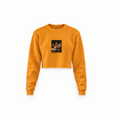 Judith Slaying Holofernes Crop Sweatshirt – Turuncu