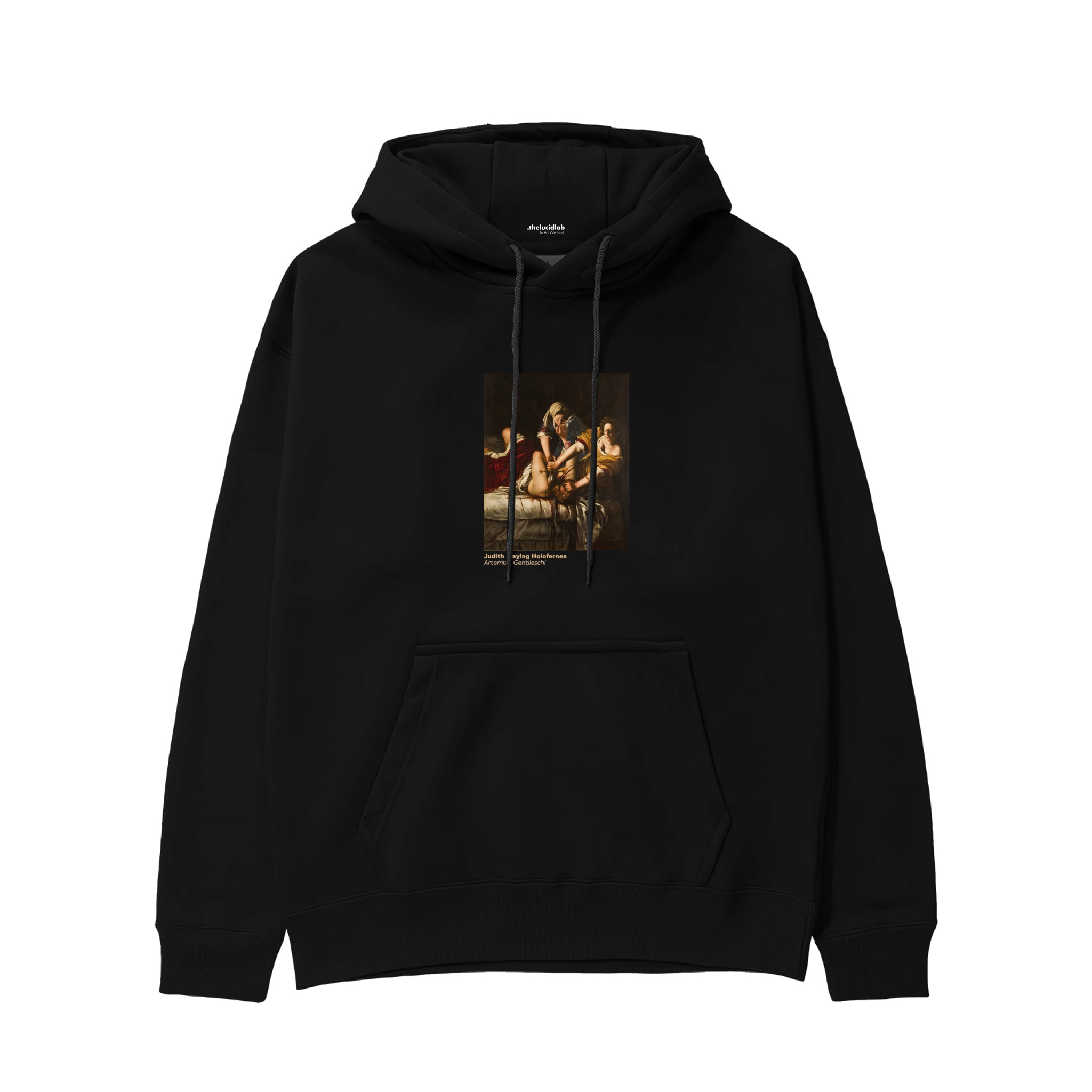 Judith Slaying Holofernes Hoodie – Siyah
