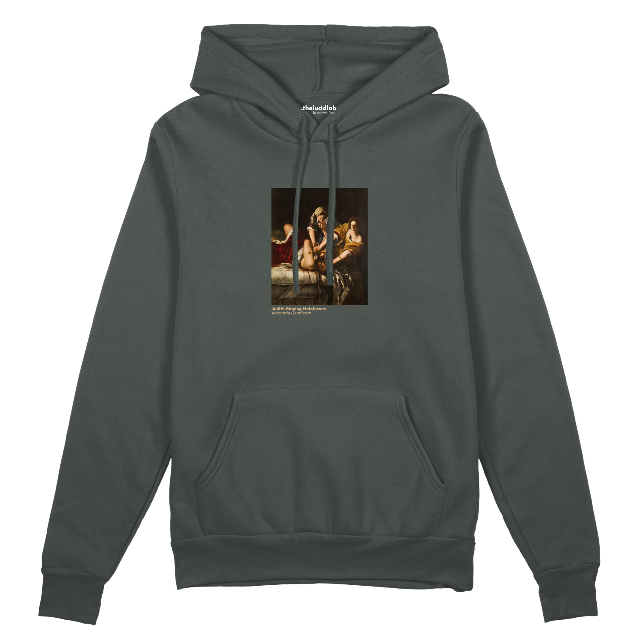 Judith Slaying Holofernes Oversize Hoodie – Antrasit