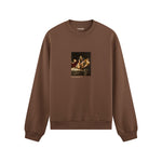 Judith Slaying Holofernes Oversize Sweatshirt – Kahverengi
