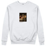 Judith Slaying Holofernes Sweatshirt – Beyaz