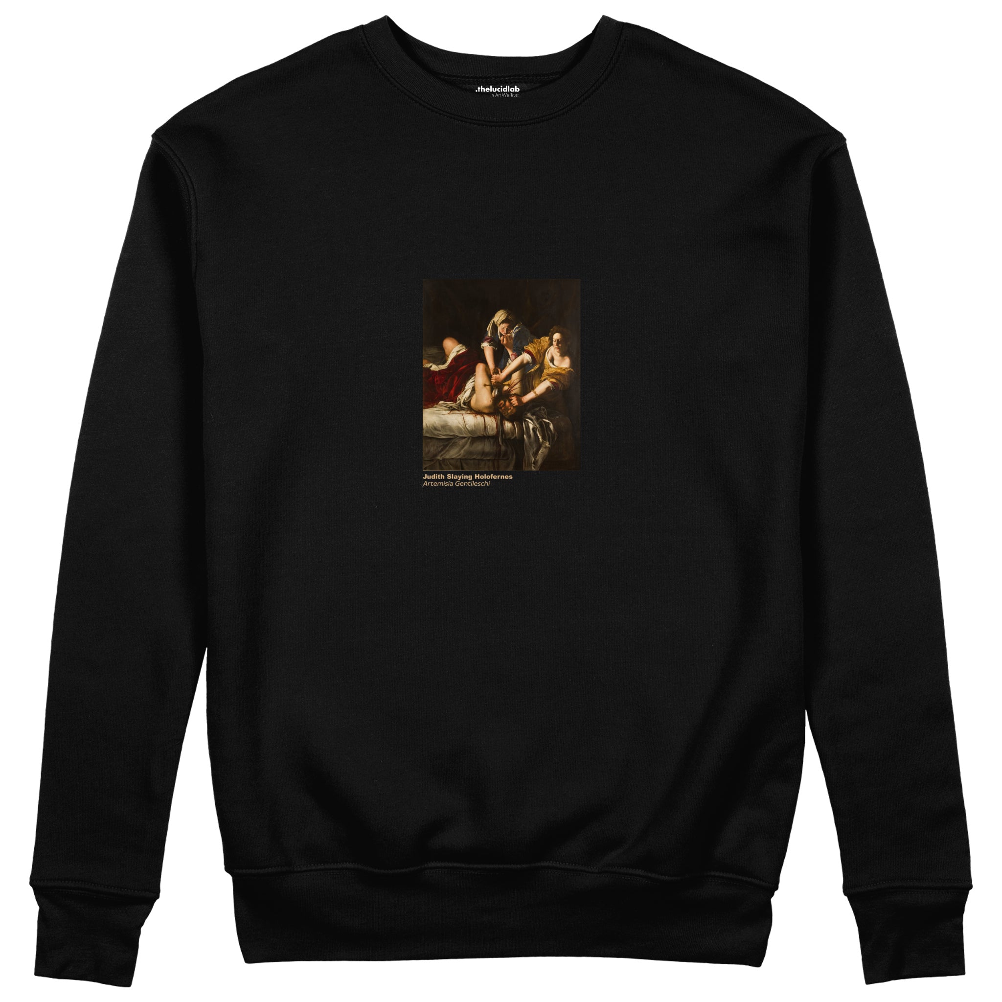 Judith Slaying Holofernes Sweatshirt – Siyah