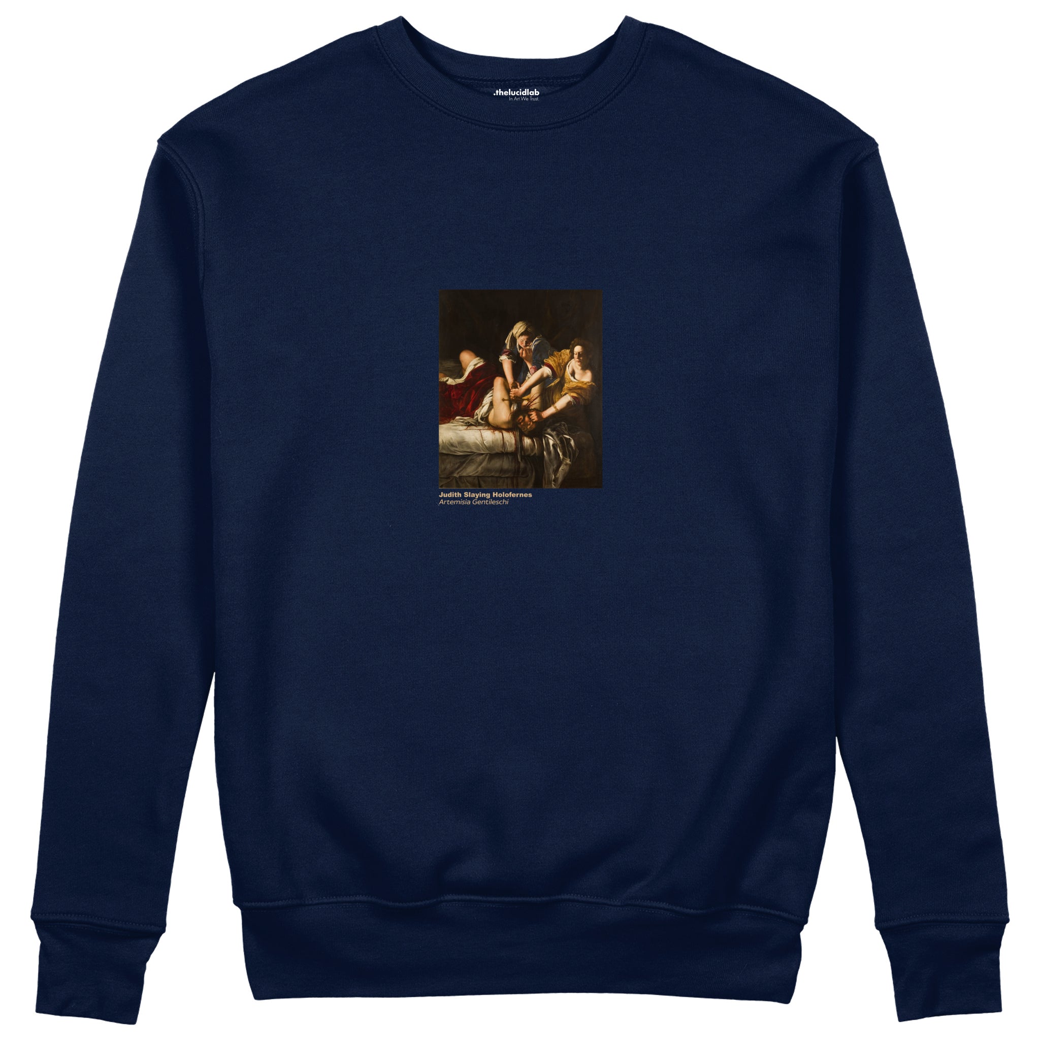 Judith Slaying Holofernes Sweatshirt – Lacivert